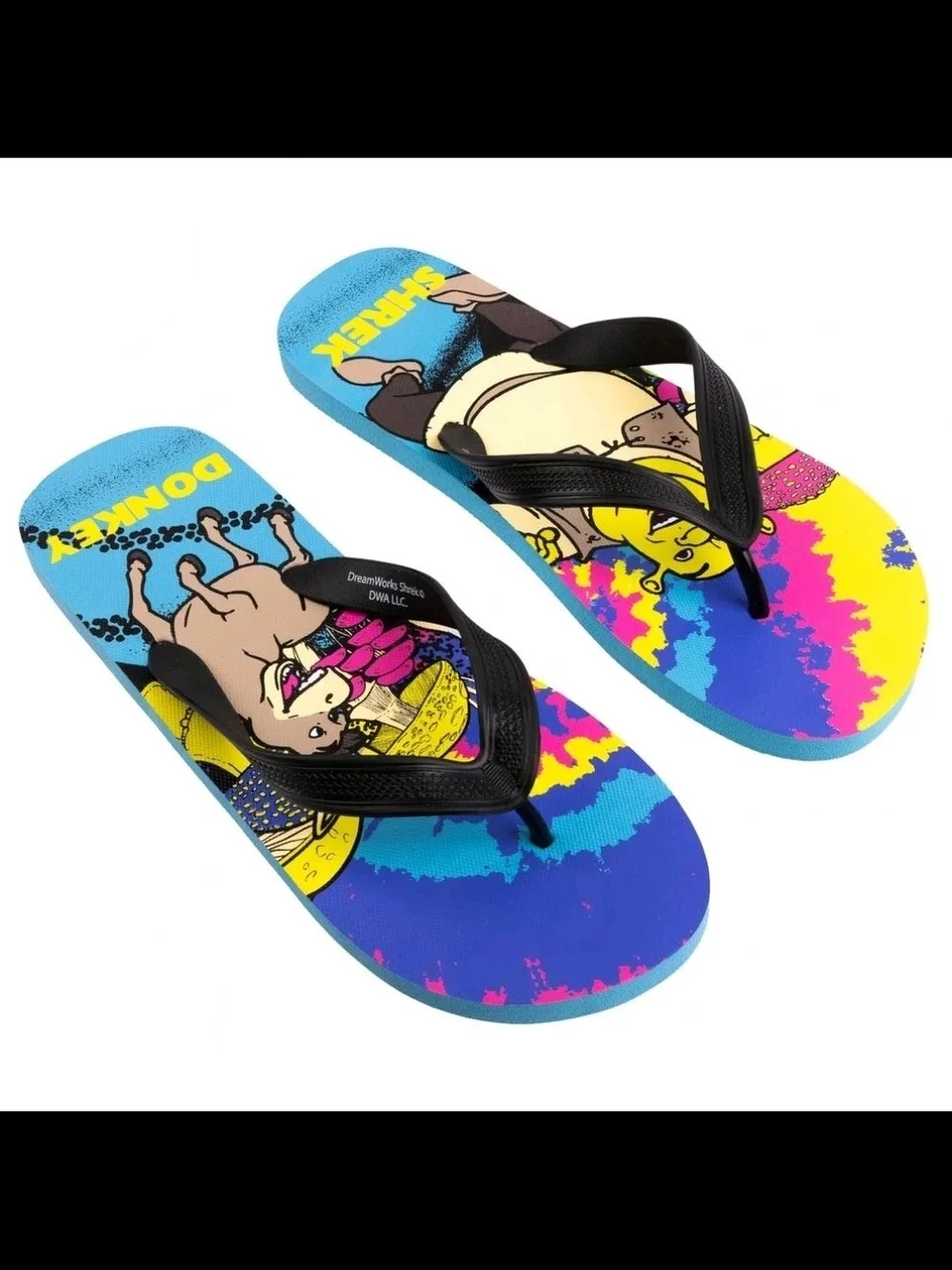Blue Flip Flop Sandals - Lightweight Pool & Beach Footwear Size US 13